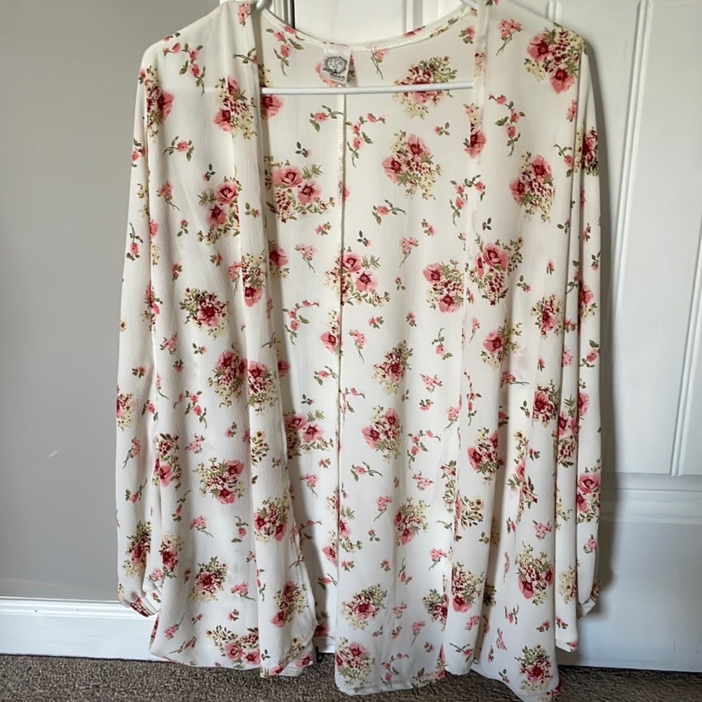 Floral cardigan